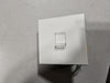 LUTRON Fluorescent Single Pole Slide-to-Off Dimmer in White NF-30-WH