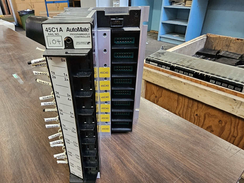 RELIANCE ELECTRIC  AutoMate 45C1A Programmable Controller without 45C40 Modules