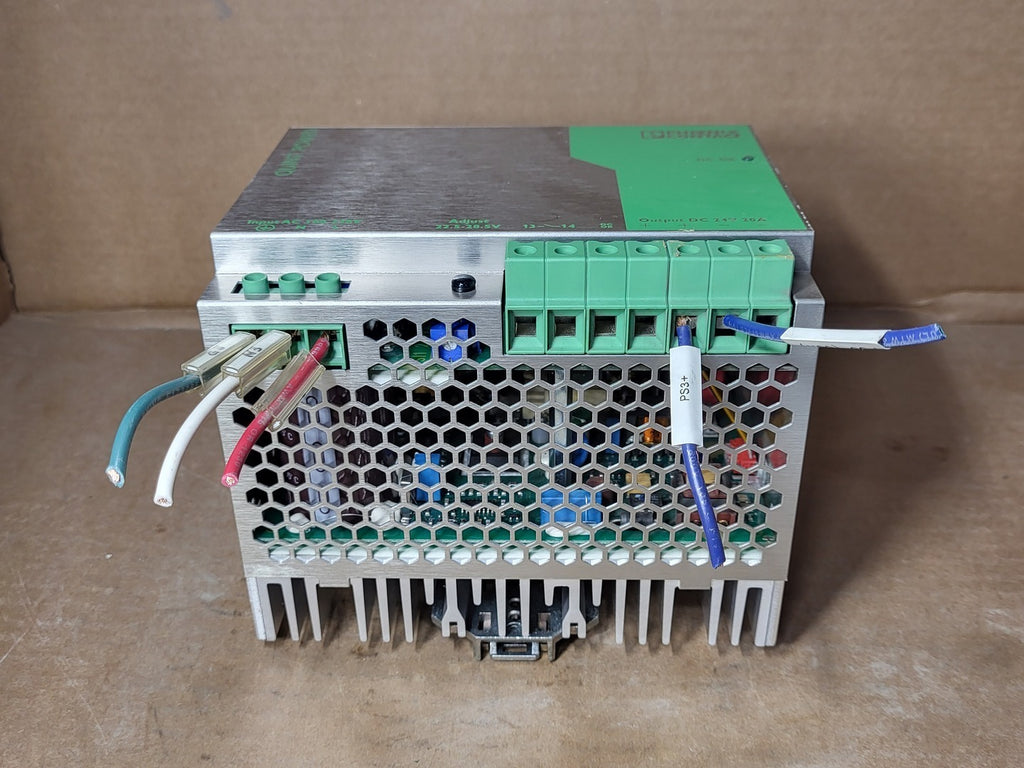 PHOENIX CONTACT 20 Amp, 24 VDC Power Supply Unit QUINT-PS-100-240AC/24DC/20