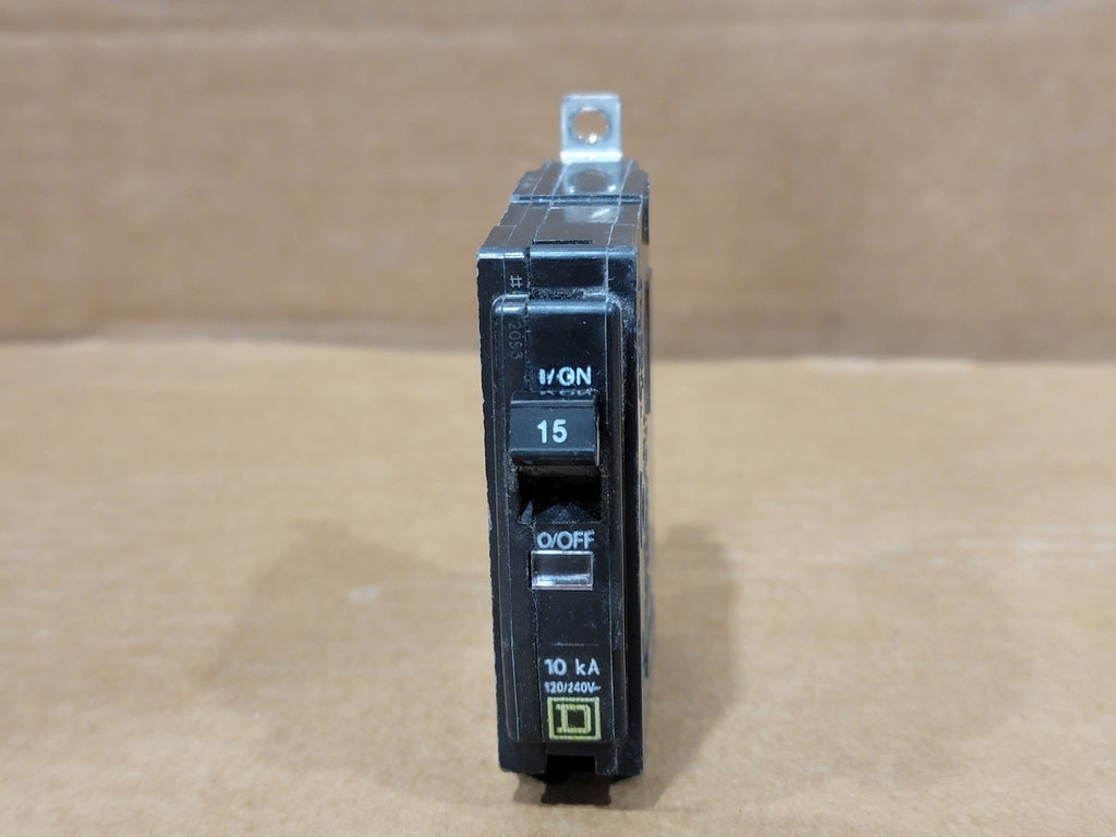 SQUARE D 15 Amp 1 Pole 120/240 Volts Circuit Breaker QOB115
