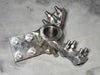 PEACOCK INC 3" Shaft Clamp Mounting Bracket w/ Impeller Blades U07C027-IMPBLDS