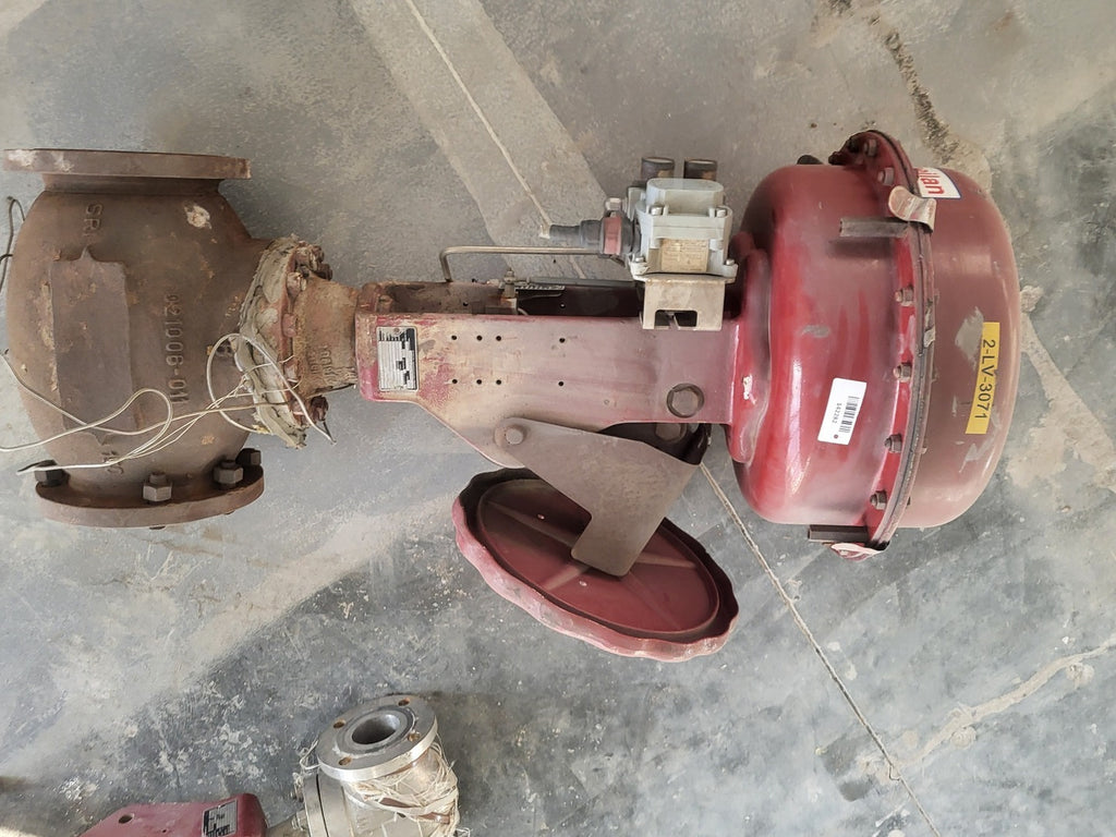 MASONEILAN 6" Class 150 Control Valve w/ Actuator XX-21124