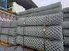 Chain Link Mesh Rolls, 2" x 2", 6 Gauge Galvanized 5' x 30'
