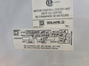 SQUARE D Model 6 Motor Control Center MCC Section, 600V, 3PH, 1200A Bus