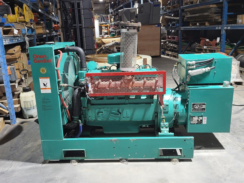 CUMMINS 30 kW, 38 kVA, 600/347 Volts  Generator Set 30.0DLC-9XR/27826A