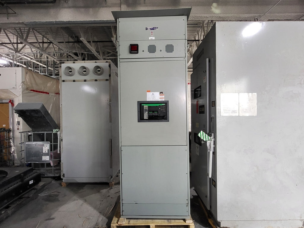 SQUARE D 2000 Amp, 600 Volt, 3 Ph Switchgear Unit D2-B20-U