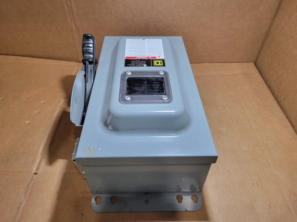 SCHNEIDER Square D 60 Amp, 3 Pole, 600 Volt Non-Fusible Disconnect Switch CHU362AWK