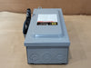 SQUARE D 30 Amp, 3 Pole, 600 Volt Fusible Disconnect Switch CH361
