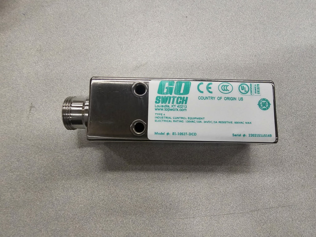 GO SWITCH Limit Switch Square Top Sensing 81-10527-DCD