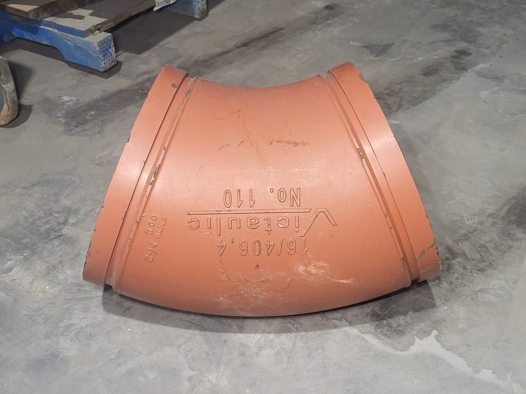VICTAULIC 16" Grooved End Pipefitting 45deg Long Radius Elbow No. 110