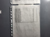 SQUARE D Model 6 Motor Control Center MCC Section, 600V, 3PH, 1200A Bus