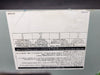 SQUARE D 60 Amp, 3 Pole, 600 Volts Fused Disconnect Switch VH363GL