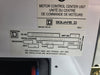 SQUARE D Model 6 Motor Control Center MCC Section, 600V, 3PH, 1200A Bus