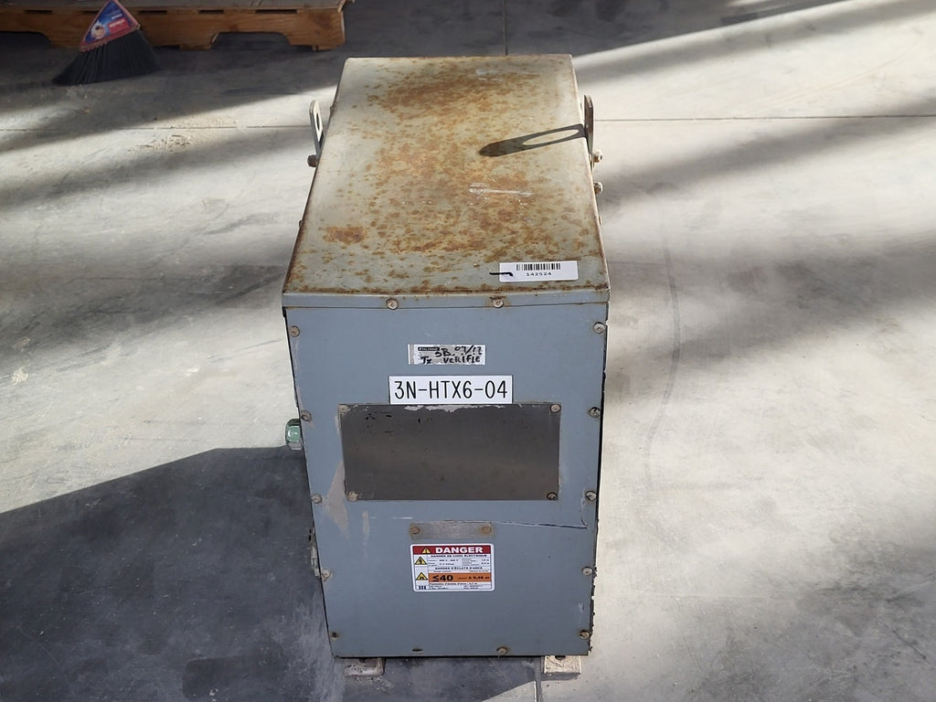 DELTA EVI 45 kVA Transformer Pri 600 volts, Sec 208Y/120 vols, CETC0045-S001532