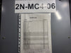 SQUARE D Model 6 Motor Control Center MCC Section, 600V, 3PH, 1200A Bus