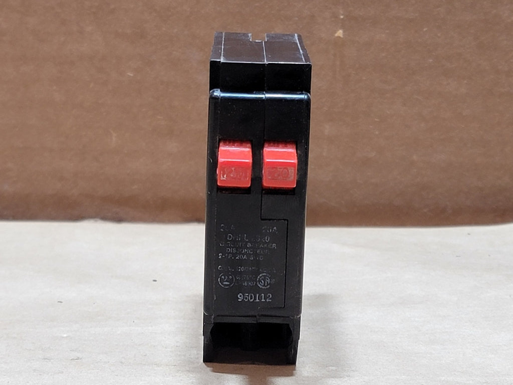 CUTLER-HAMMER 20 Amp, 2 Pole, 120/240 Volts Circuit Breaker DNPL2020