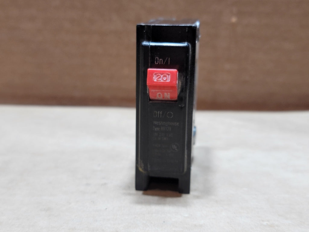 WESTINGHOUSE 20 Amp, 1 Pole, 120/240 Volts Circuit Breaker BR120