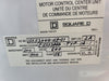 SQUARE D Model 6 Motor Control Center MCC Section, 600V, 3PH, 1200A Bus