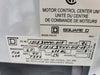 SQUARE D Model 6 Motor Control Center MCC Section, 600V, 3PH, 1200A Bus