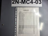 SQUARE D Model 6 Motor Control Center MCC Section, 600V, 3PH, 1200A Bus