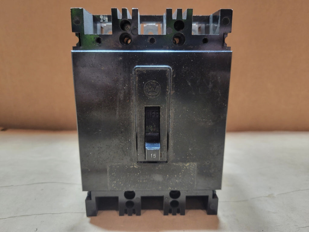 WESTINGHOUSE 15 Amp, 3 Pole, 600 Volts Circuit Breaker FB3015