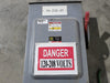 SQUARE D 200 Amp, 3 Pole, 600 Volt Fusible Heavy Duty Safety Switch Disconnect CH364RB