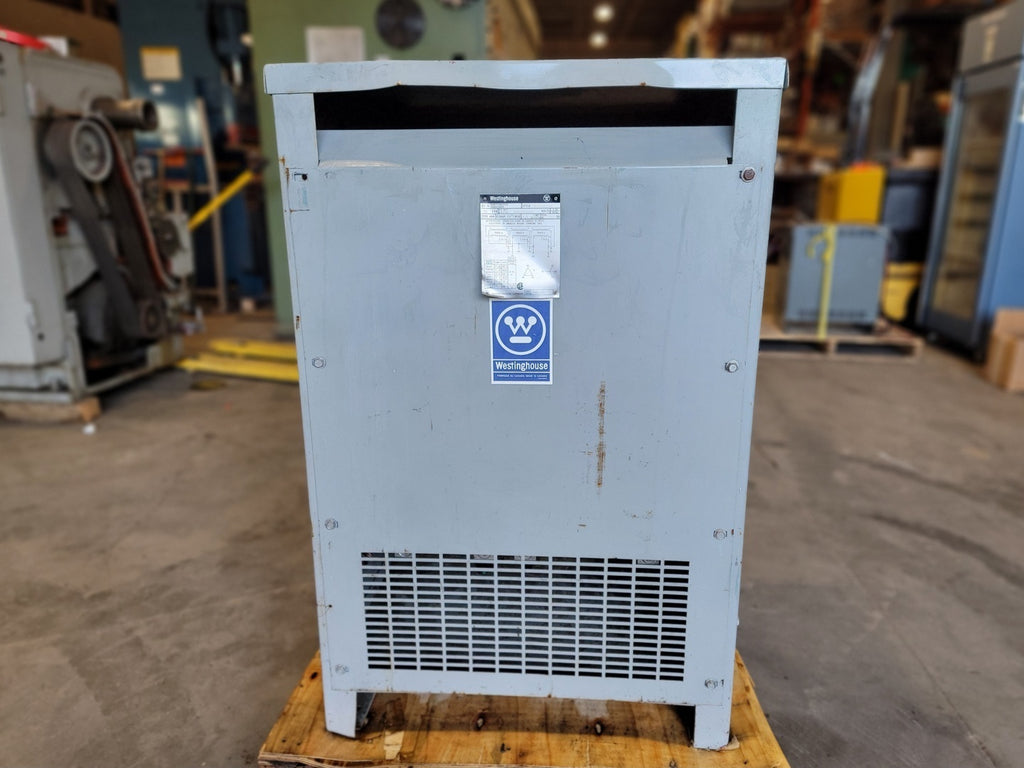 WESTINGHOUSE 75 kVA Transformer 600V pri. volts, 208Y/120V sec. volts DT-6