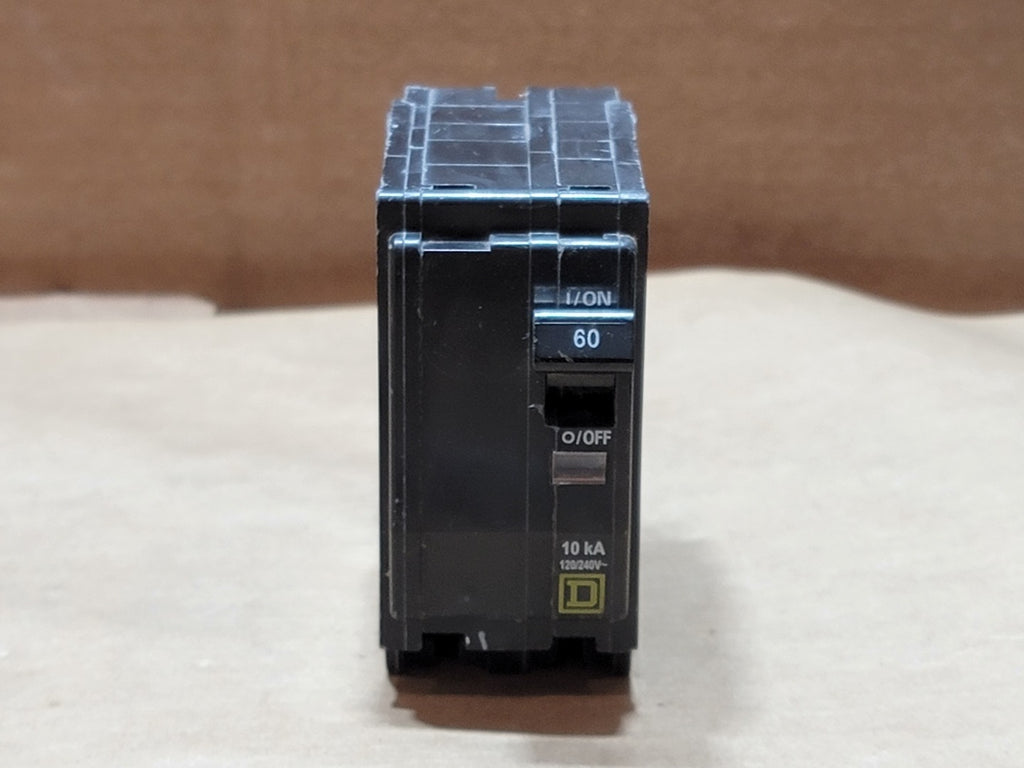 SQUARE D 60 Amp 2 Pole 120/240 Volts Circuit Breaker QO260