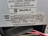 SQUARE D Model 6 Motor Control Center MCC Section, 600V, 3PH, 1200A Bus