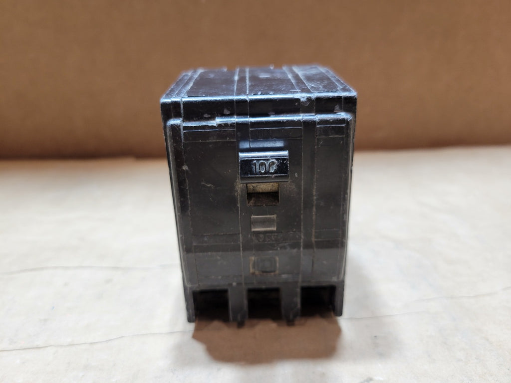 SQUARE D 100 Amp, 3 Pole, 240 Volts Circuit Breaker QO3100