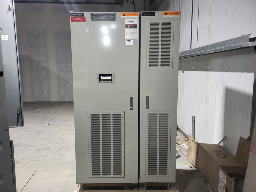 MITSUBISHI 20kVA/18kW Uninterrupted Power Supply UPS, 1100A Series, UP-18-20-3B6B-DE-BAT
