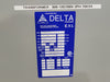 DELTA EVI 75 kVA Transformer 600V pri. volts, 208Y/120V sec. volts DTA0075
