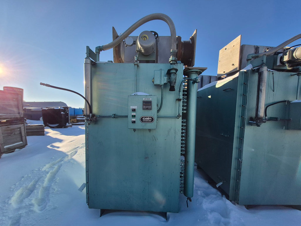 CAIN INDUSTRIES Exhaust Gas Heat Recovery Heat Exchanger 586 Sq Ft 150 PSI ASME 