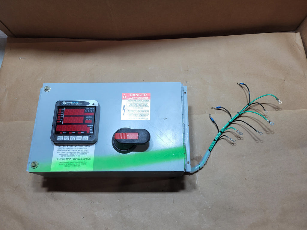 GENERAL ELECTRIC Spectra Series Power Metering System EPM5350, APM4803E535K