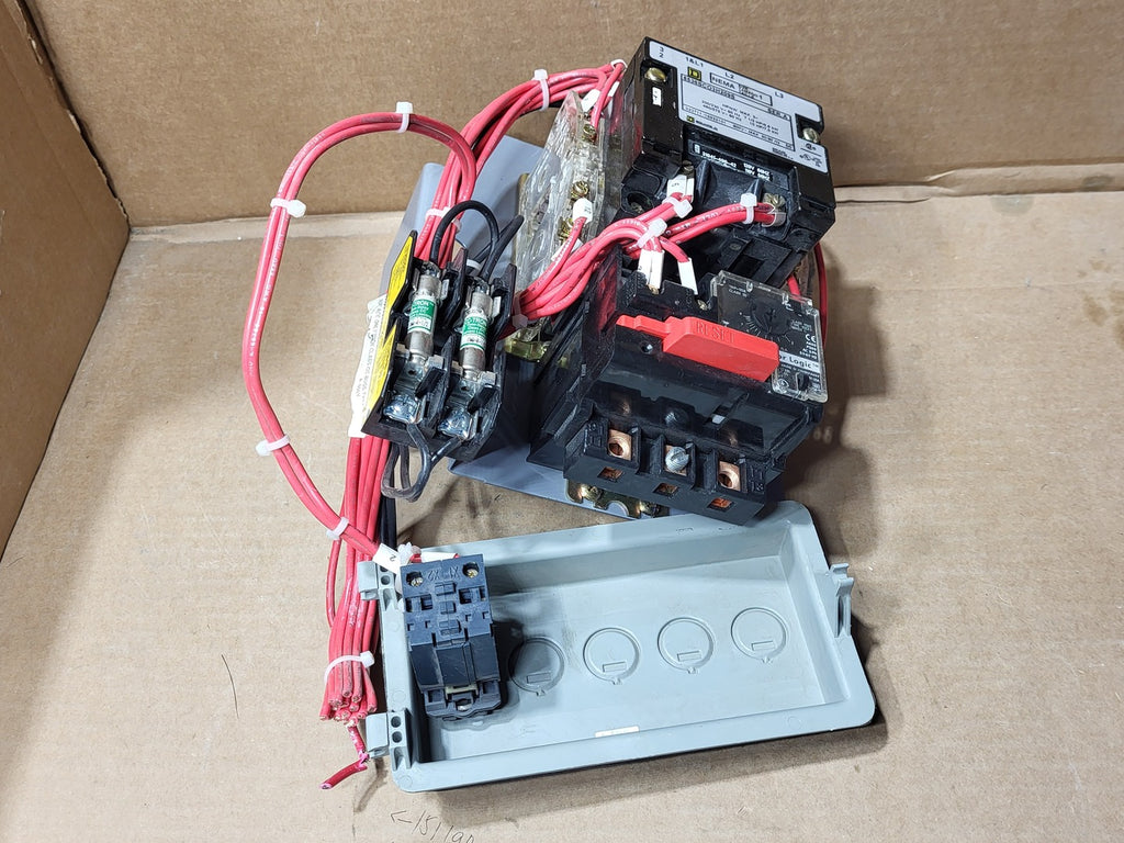 SQUARE D 10 hp, Size 1, Motor Starter 8536SCO3H209S