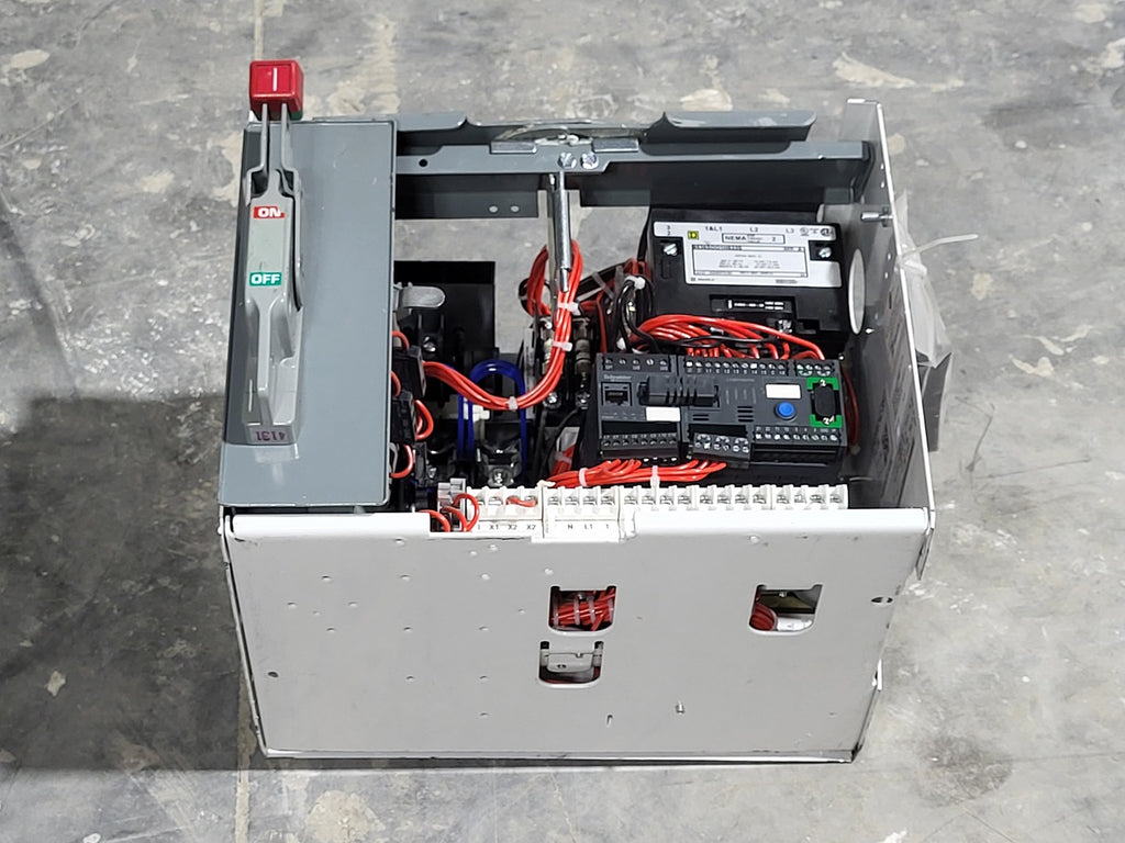 25 hp, Size 2, Motor Starter 8536SDO1H633S, LTMR100PFM, LTMEV40FM
