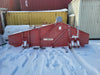 VIBRAMECH 4ft x 12ft Horizontal Vibrating Screen Single Deck H1-36-12 w/ 2 x 3 kW Motors