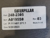 CATERPILLAR Floor Mat 240-2305