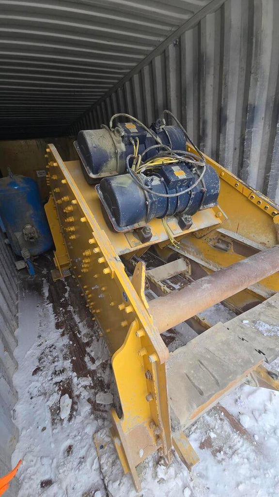 JOEST Vibrating Screen SUE 1220 X 2450 w/ 2 x 6.0 kW Drive JVC 288-1750