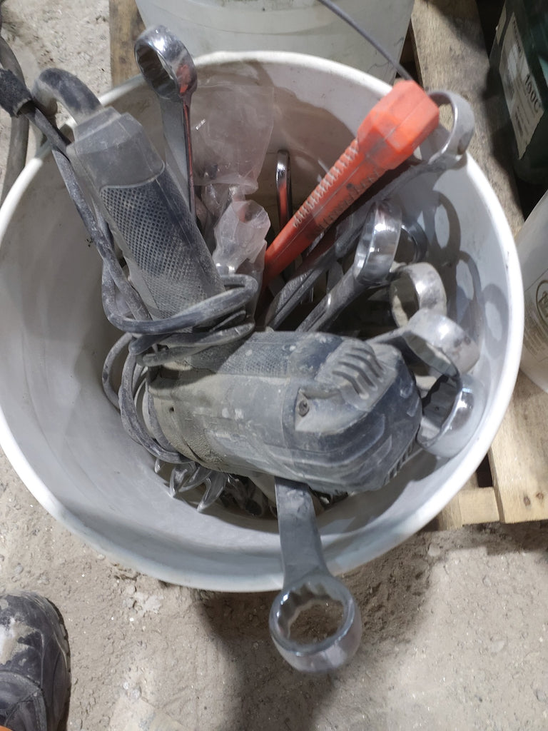 Bucket of Misc. Tools & Bolts #24