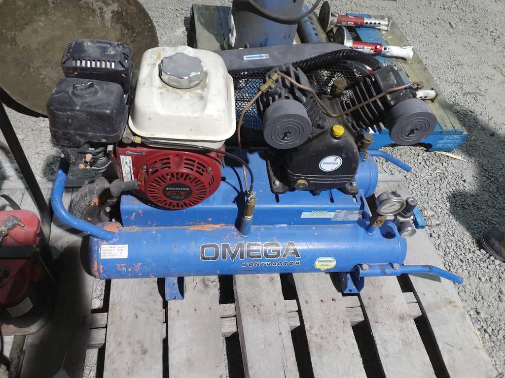 OMEGA/HONDA 4.8HP Air Compressor SS3F2-GM, 168PSI