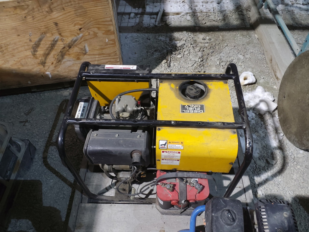 WINCO 5500W Portable Diesel Generator CSA W6010DEX/B