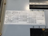 GENERAL ELECTRIC 125 Amps, 480Y/277 Volts, 24 Circuits Panel Board ADF3241MBX