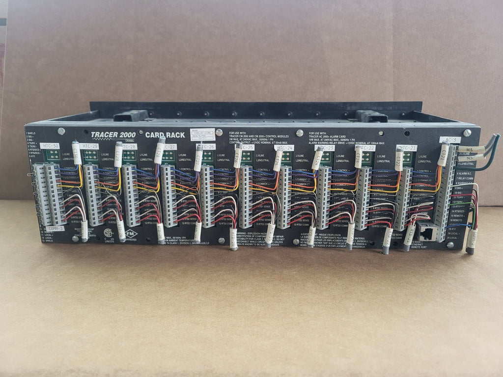 TYCO Tracer 2000 Card Rack CR2000+