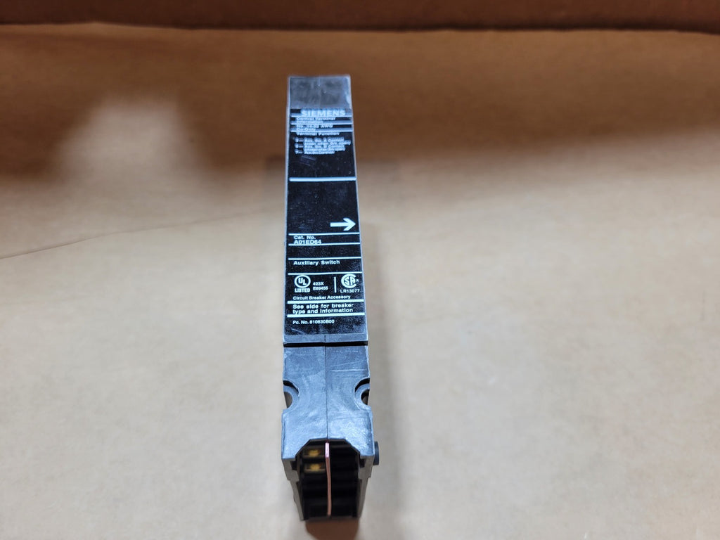 SIEMENS 15 Amp, 480 Volt Auxiliary Switch A01ED64, 490-9953