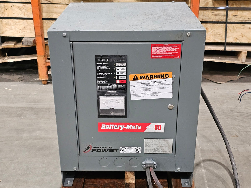 AMETEK 24 Volt, 150 Amp, 880 AH Battery-Mate 80 Ferroresonant Battery Charger 880H3-12C