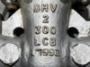 DHV 2" Class 300 Gate Valve C122FX w/o Handwheel