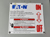 CUTLER-HAMMER 60 Amp, 3 Pole, 600 Volt Fusible Heavy Duty Safety Switch Disconnect 1HD362