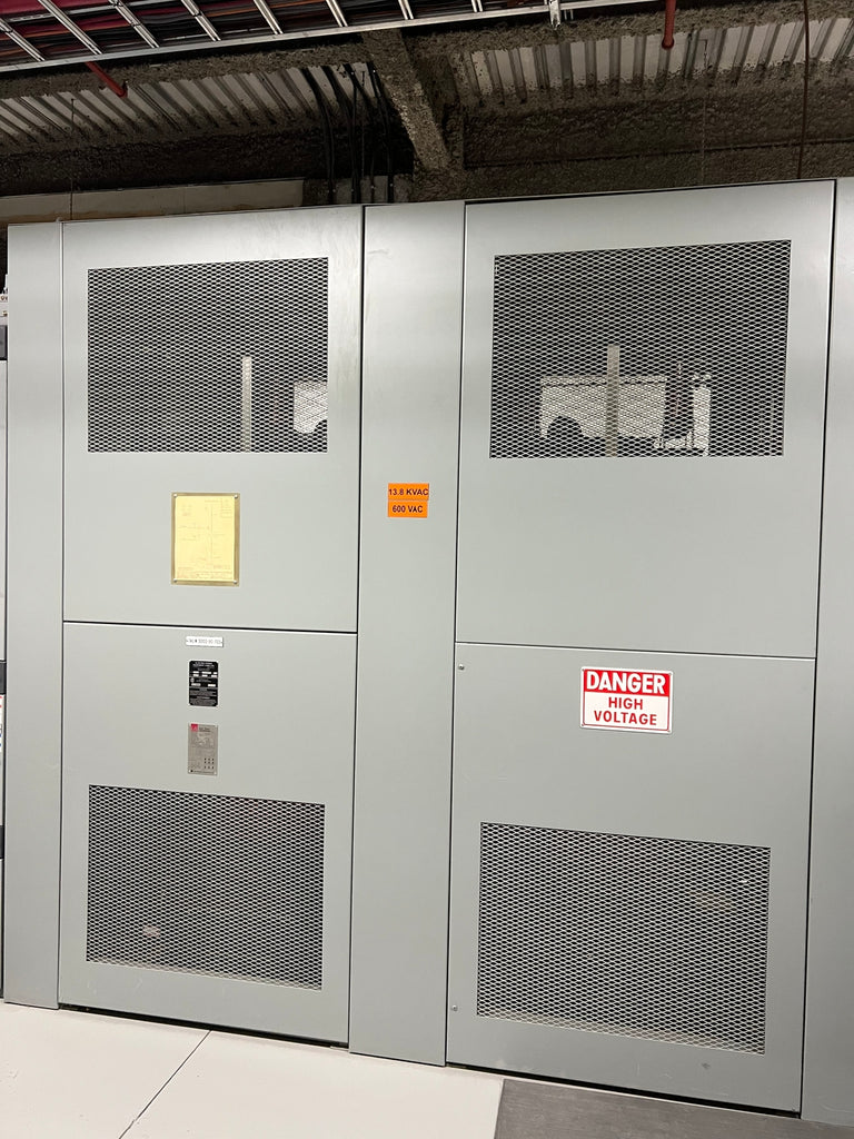 LG 2000/3000kVA Cast Resin Transformer, 13.8kV Pri., 600V Sec.