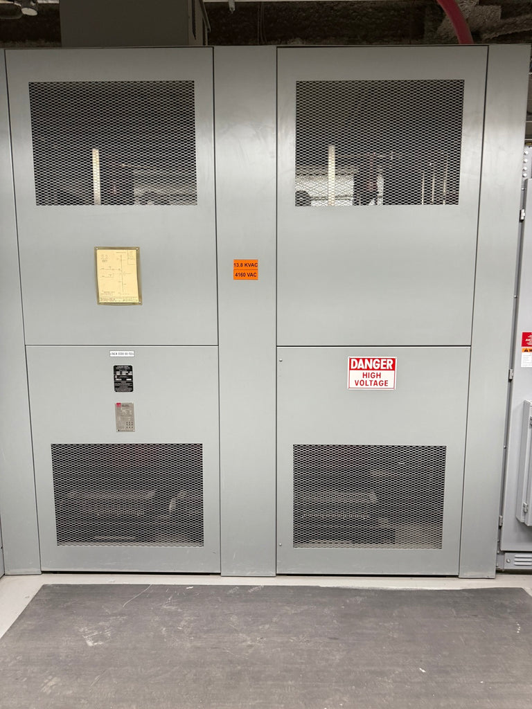 LG 2000/3000kVA Cast Resin Transformer, 13.8kV Pri., 4160V Sec.